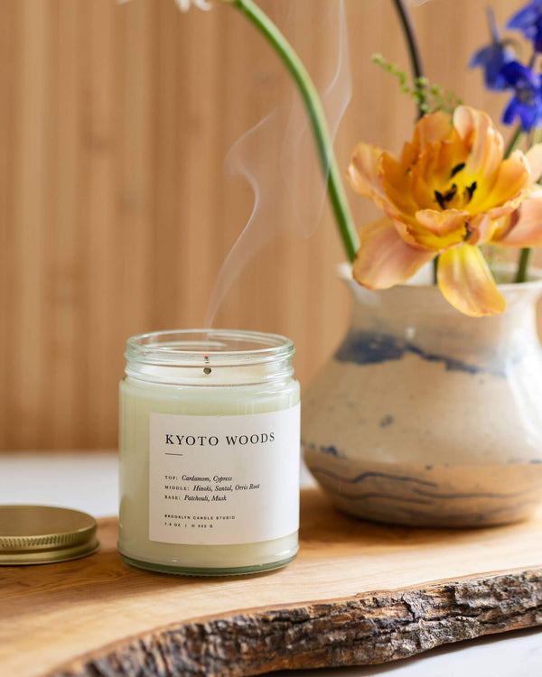 Kyoto Woods Jar Candle (7.5 oz) | Brooklyn Candle Studio