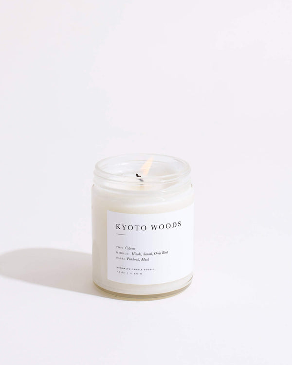 Kyoto Woods Jar Candle (7.5 oz) | Brooklyn Candle Studio