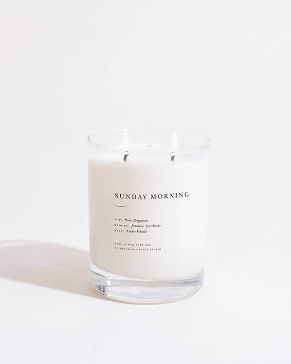 Sunday Morning 2-Wick Candle (13oz) | Brooklyn Candle Studio