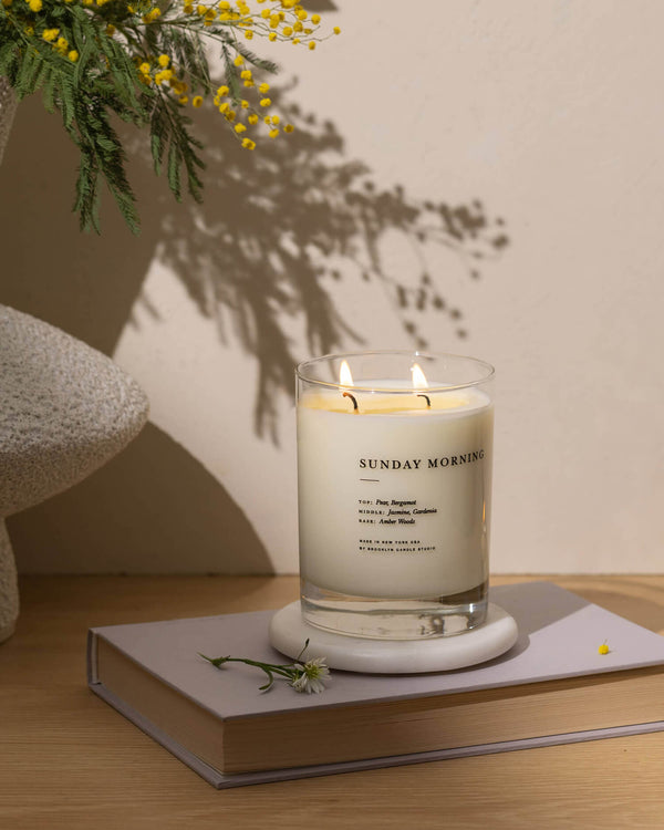 Sunday Morning 2-Wick Candle (13oz) | Brooklyn Candle Studio