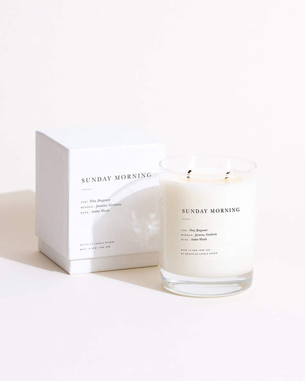 Sunday Morning 2-Wick Candle (13oz) | Brooklyn Candle Studio