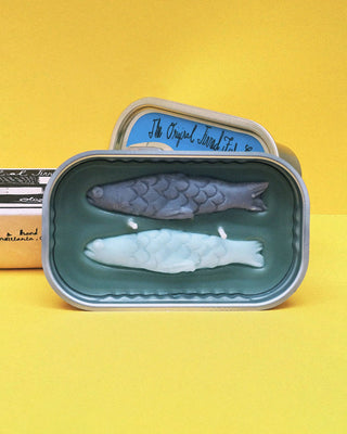 ‘Sardine’ Candle - Olive Oil & Sea Salt | Tinned Candle