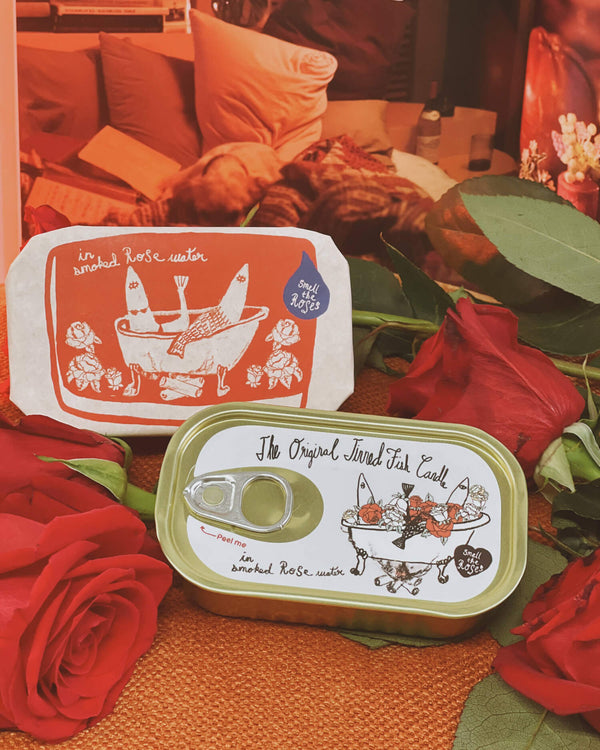 ‘Sardine’ Candle - Smoked Rose Water | Tinned Candle