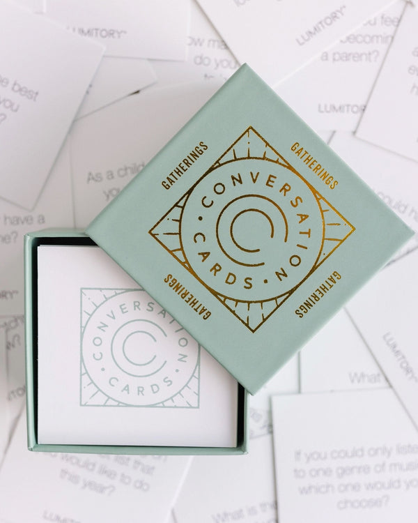 Gathering Conversation Cards | Lumitory