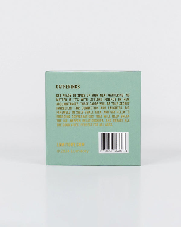 Gathering Conversation Cards | Lumitory