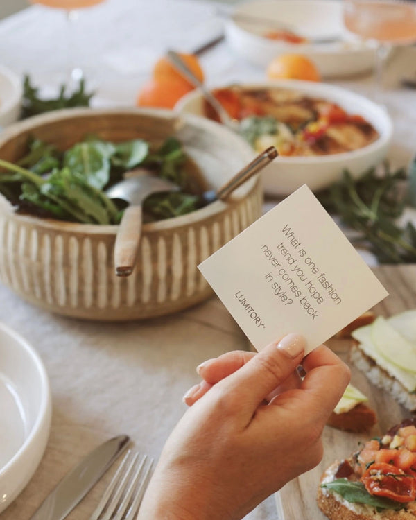 Gathering Conversation Cards | Lumitory