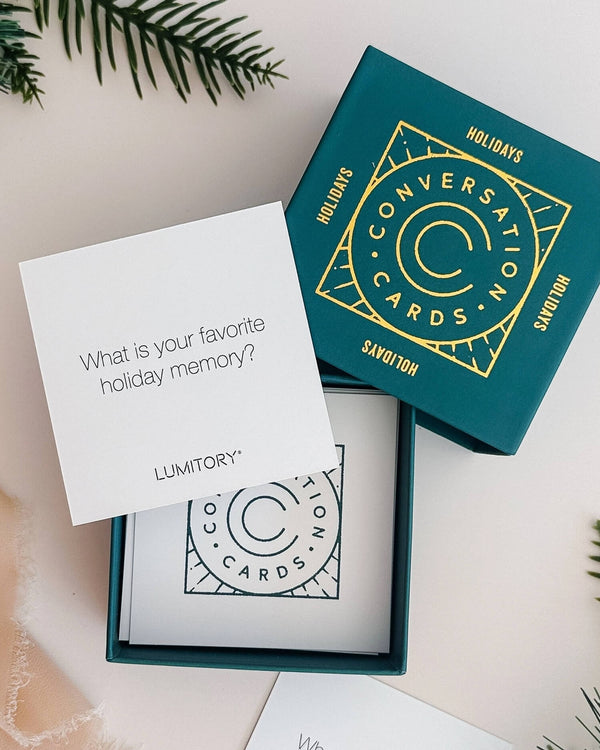 Holiday Conversation Cards | Lumitory
