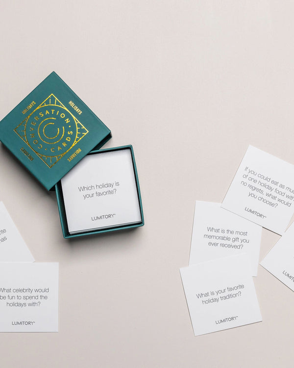 Holiday Conversation Cards | Lumitory