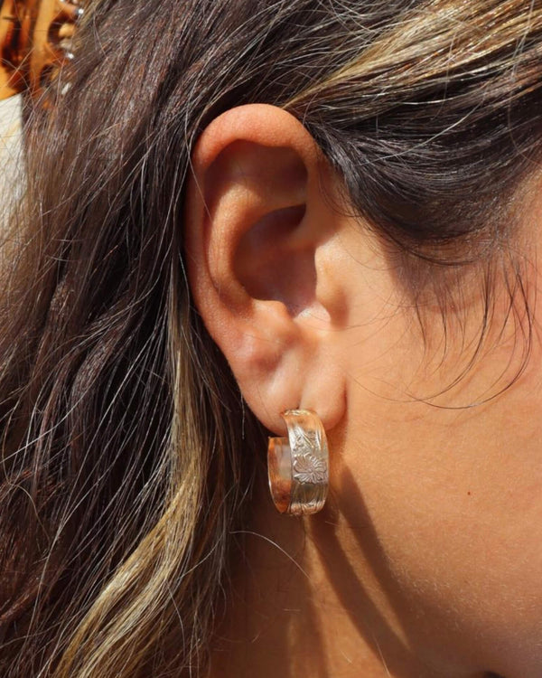 Petite Florence Hoop Earrings (14k Gold Fill) | Token Jewelry