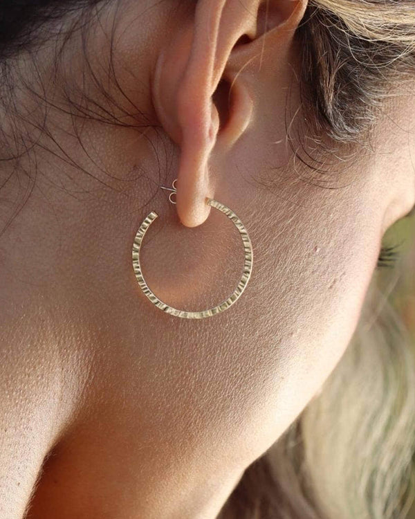 Petite Maeve Hoops (14k Gold Fill) | Token Jewelry