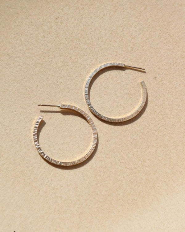 Petite Maeve Hoops (14k Gold Fill) | Token Jewelry