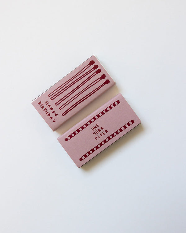 'Happy Birthday' Matchbox | Sumner Lane