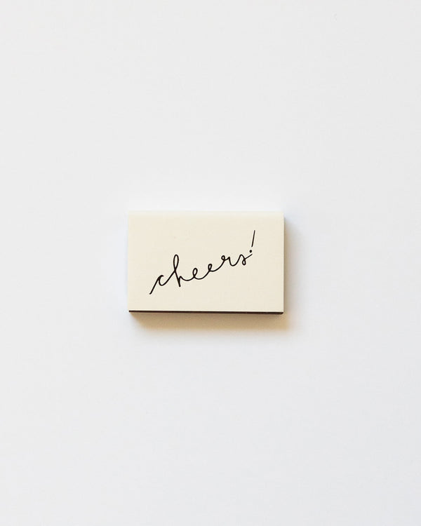'Cheers' Matchbox | Sumner Lane