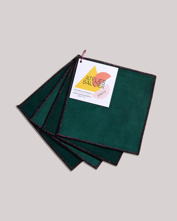 Bird of Paradise Cocktail Napkins, Set of 4 | Atelier Saucier