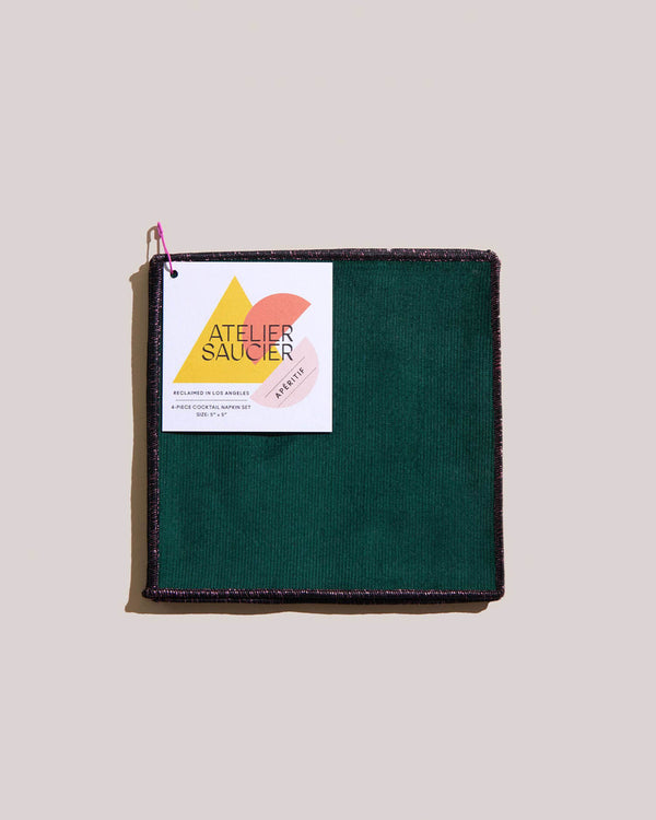Bird of Paradise Cocktail Napkins, Set of 4 | Atelier Saucier