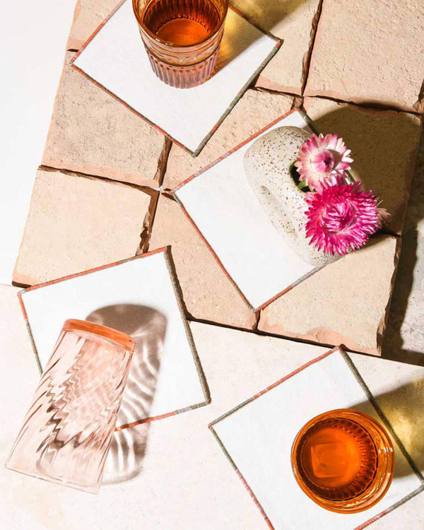 The Santa Fe Cocktail Napkins, Set of 4 | Atelier Saucier