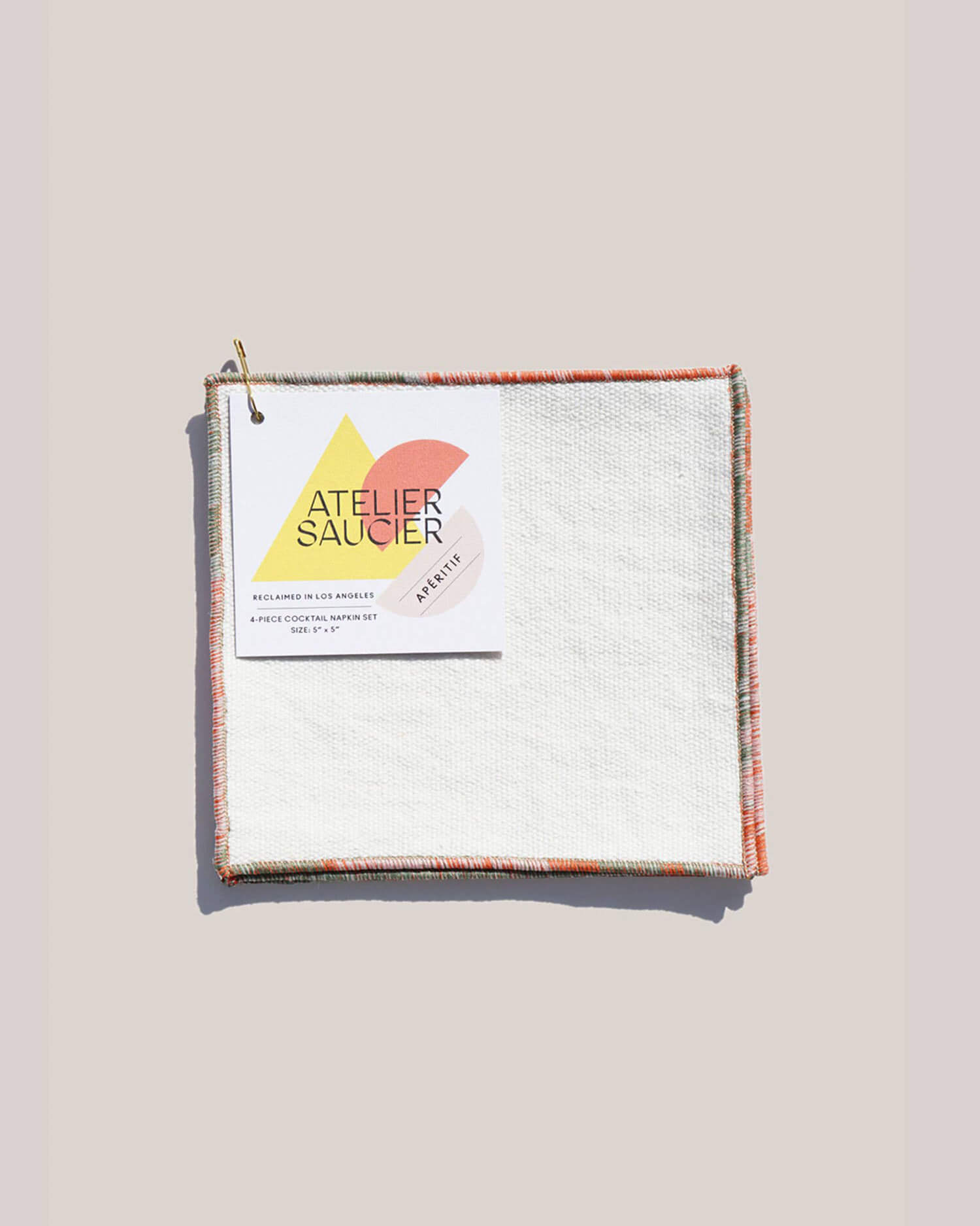 Atelier Saucier The Santa Fe Cocktail Napkin - Thumbnail 2