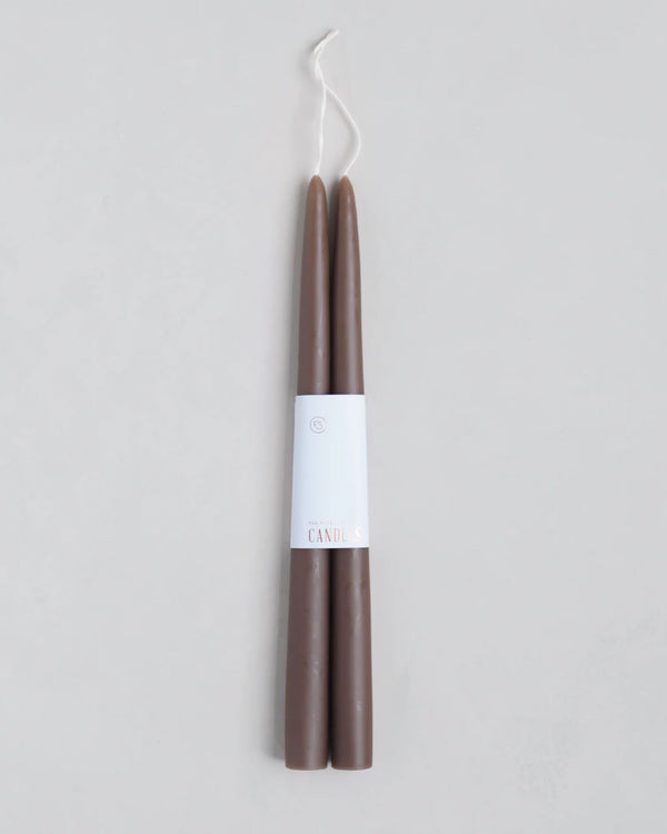 Hand-dipped Taper Candles - 12" - Various Colors | The Floral Society