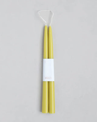 Hand-dipped Taper Candles - 12" - Various Colors | The Floral Society