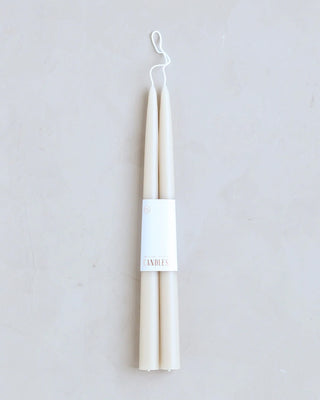 Hand-dipped Taper Candles - 12" - Various Colors | The Floral Society