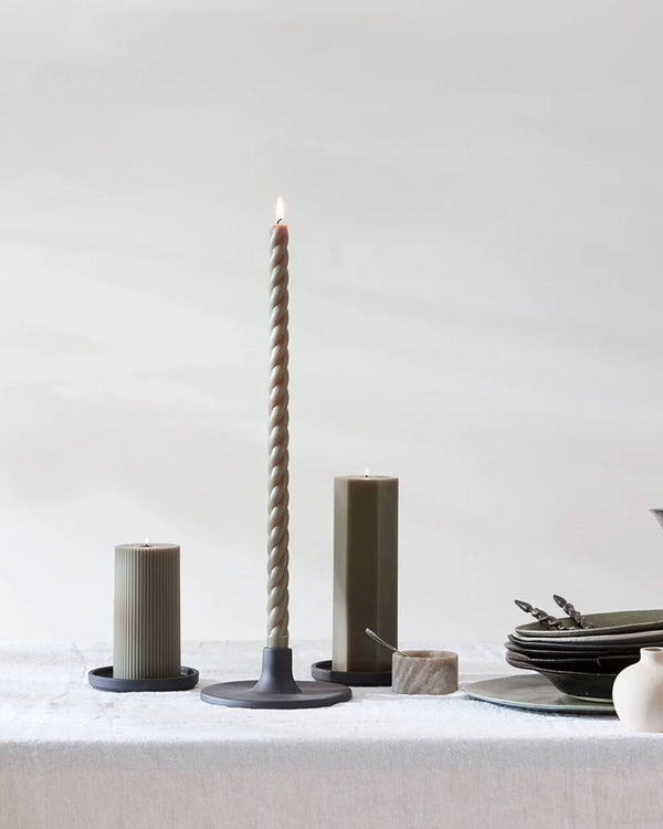 Twisted Taper Candles – 18″ | The Floral Society