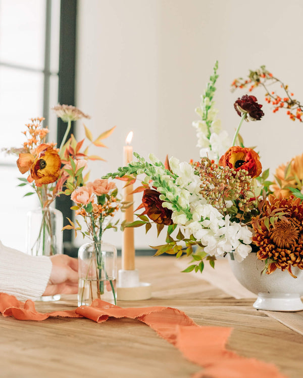 Trio of Bud Vases | Thanksgiving