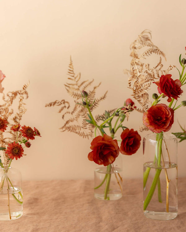 Trio of Bud Vases | Thanksgiving