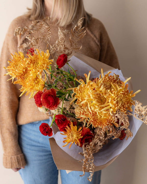 Wrapped Bouquet - Classic | Thanksgiving