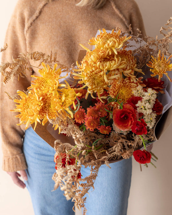 Wrapped Bouquet - Classic | Thanksgiving