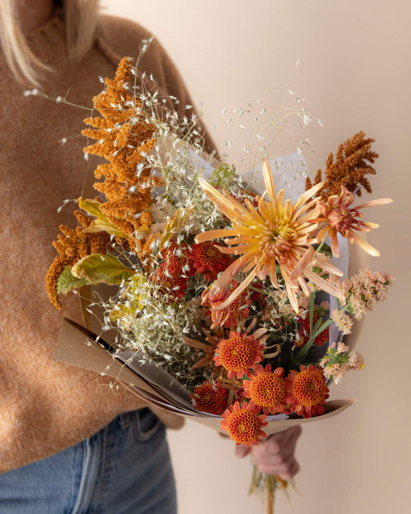 Wrapped Bouquet - Signature | Thanksgiving