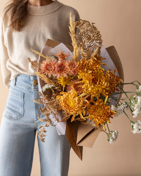 Wrapped Bouquet - Signature | Thanksgiving