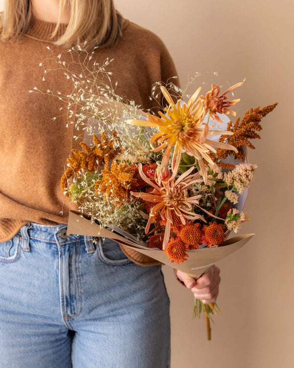 Wrapped Bouquet - Signature | Thanksgiving