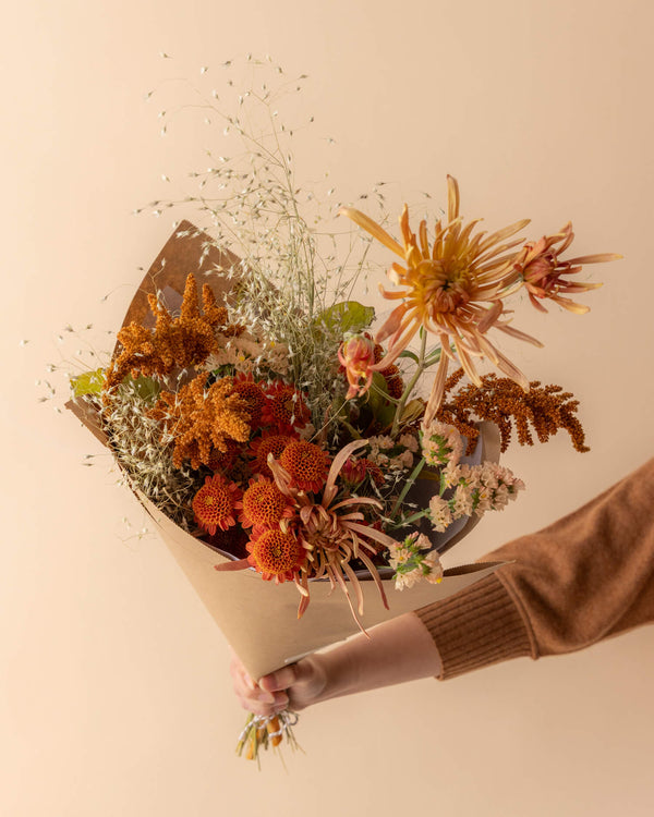 Wrapped Bouquet - Signature | Thanksgiving