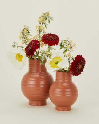 Terracotta Ceramic Vase - Small | Hawkins New York