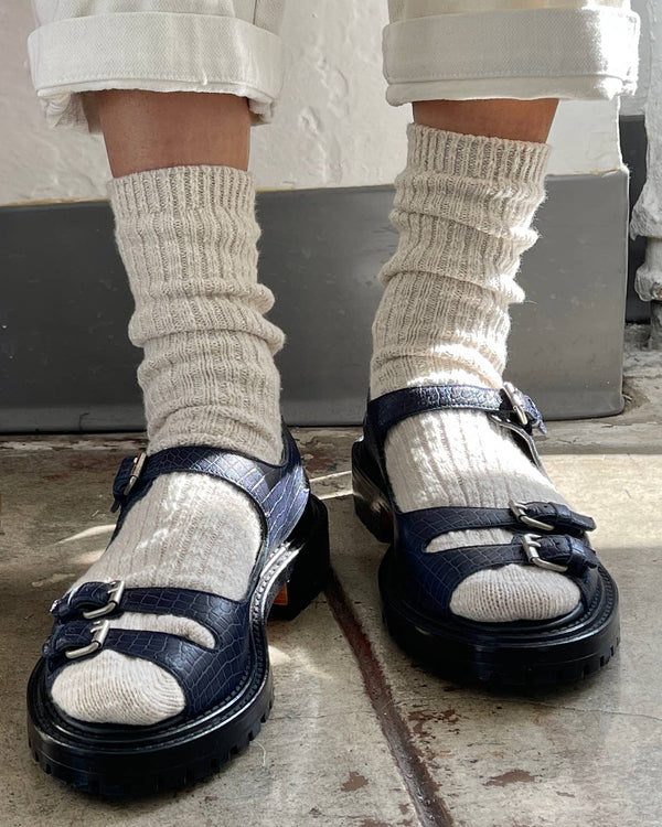 Cottage Socks - Oatmeal | Le Bon Shoppe