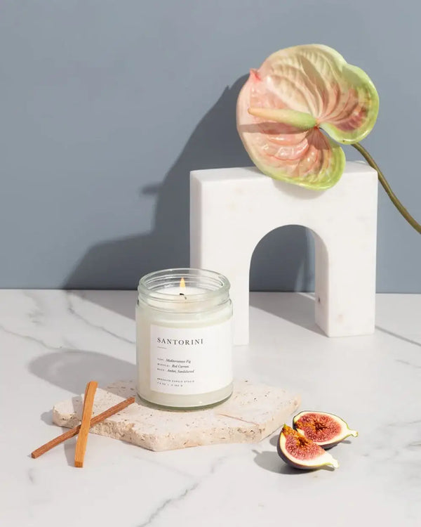 Santorini Jar Candle | Brooklyn Candle Co.