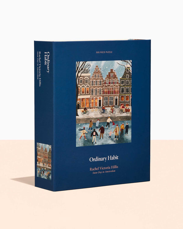 Snow Day in Amsterdam Puzzle (500 Piece) | Ordinary Habit