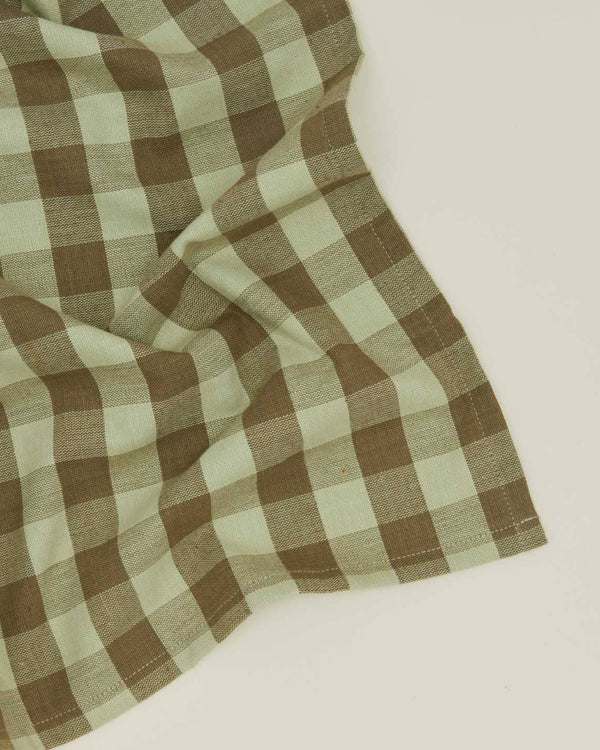 Gingham Dinner Napkins - Sage/Olive (Set of 4) | Hawkins New York