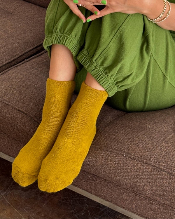 Cloud Socks - Chartreuse | Le Bon Shoppe