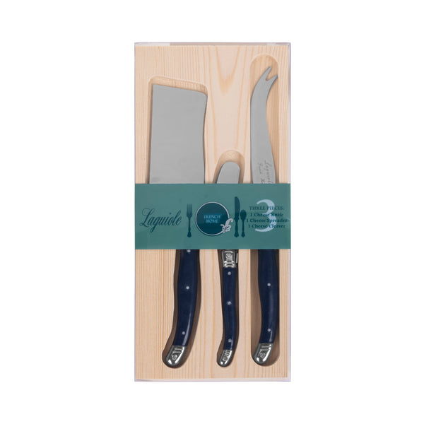 3-Piece Cheese Knife - Navy | Laguiole